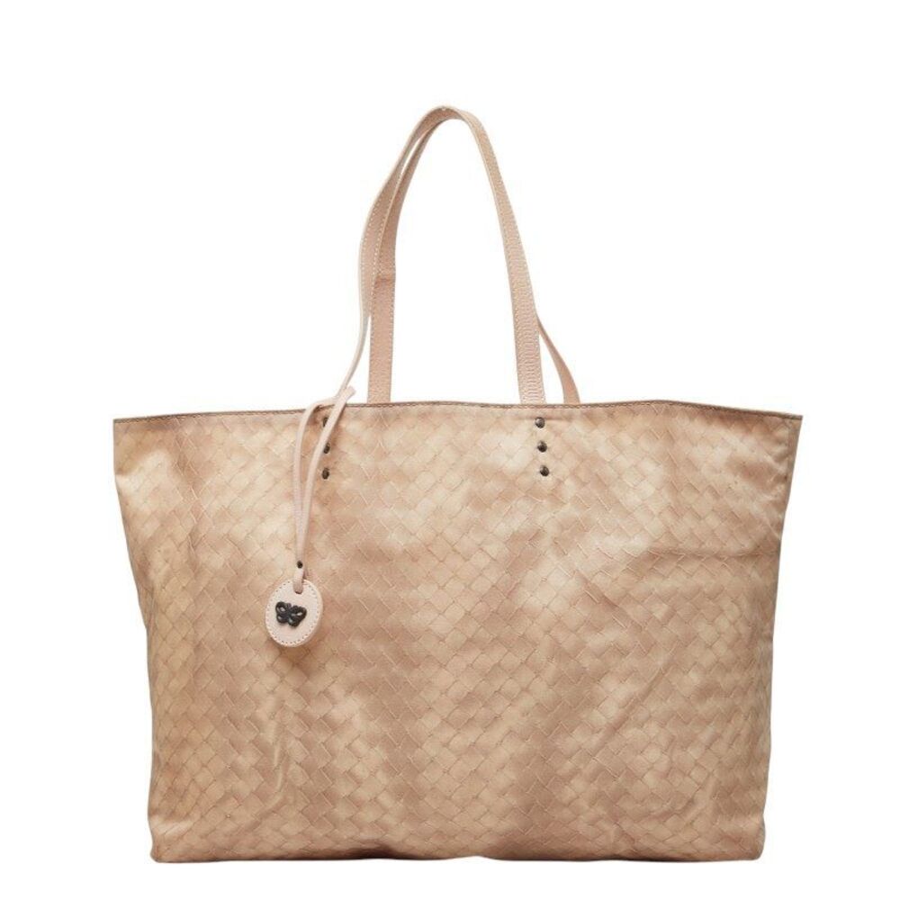 Bottega Veneta Intreccioillusion Nylon Leather Tote Bag